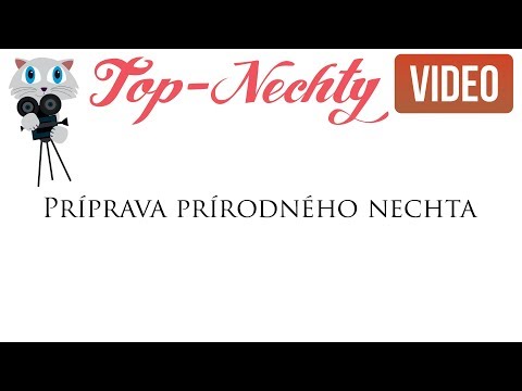 Príprava nechta pred modelovaním