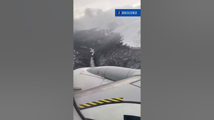 Vídeo registra pânico de passageiros durante voo turbulento sobre os Andes