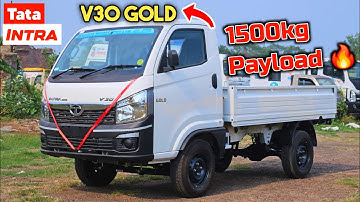 Tata Intra V30 Gold 2025 | Heavy Duty Pickup with 1500 KG Payload! 🔥
