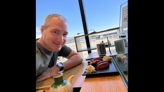 Japan: Sushi at the Narita Airport!