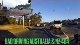 BAD DRIVING AUSTRALIA \& NZ # 404 Somewhere over the roundabout