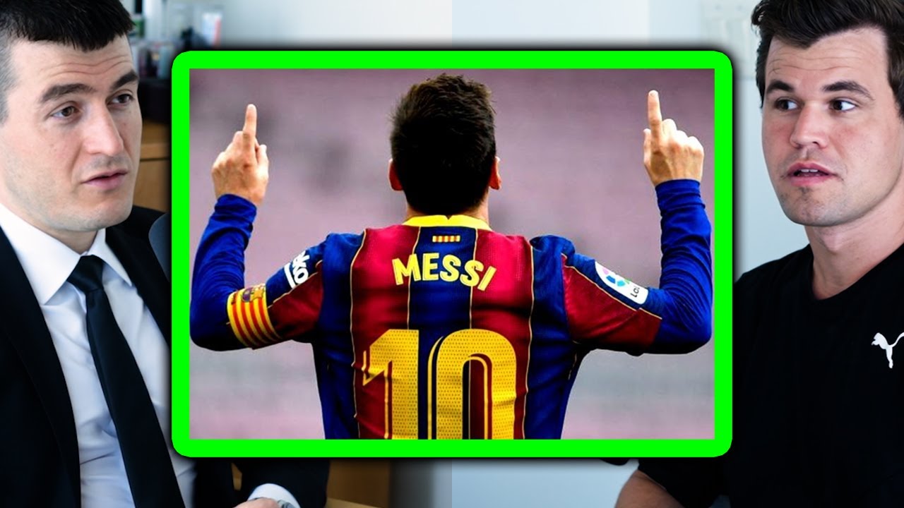Magnus Carlsen reacts to Messi and Ronaldo's internet-breaking