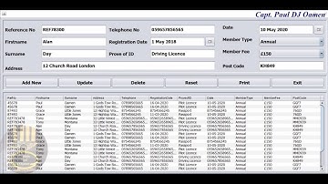 How to Create a Data Entry Form with SQL Database in Java NetBeans - Full Tutorial