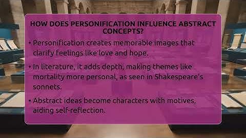 How Does Personification Influence Abstract Concepts? - The Prose Path