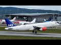 15 minutes unedited takeoffs and landings at Oslo Airport