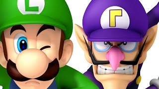 The heated rivalry between Luigi and Waluigi