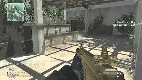 MW3: Team Defender on Resistance 38-4 (M.O.A.B Gameplay)