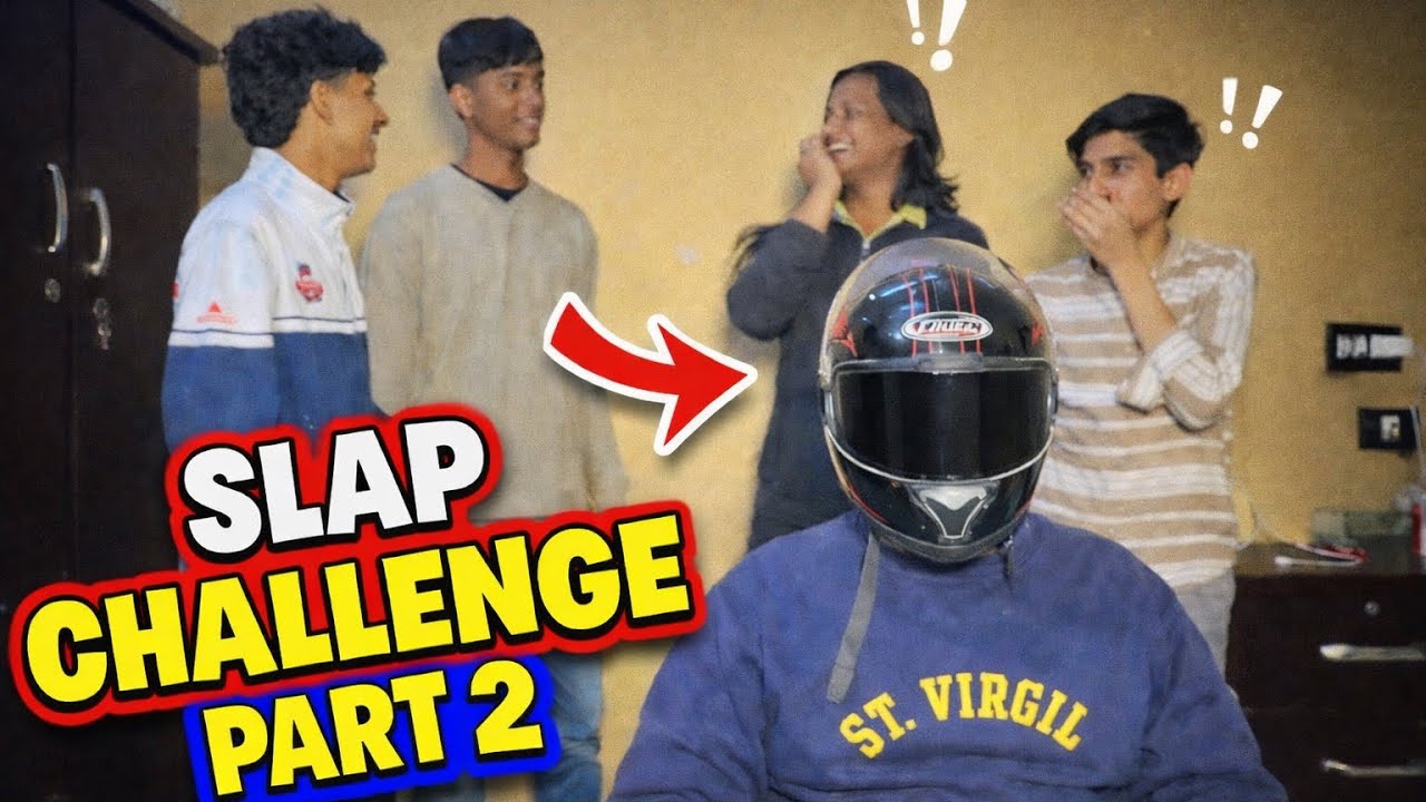 Slap challenge 👋 | part-2😍 | bohat zayada maar paari | pakoz brother vlogs official 