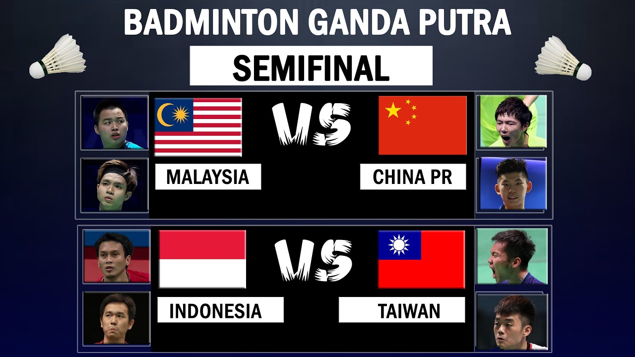 Jadwal ganda putra badminton olimpiade tokyo