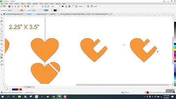 Corel Draw Tips & Tricks Draw this Heart Shape Gift Card Box Part 1