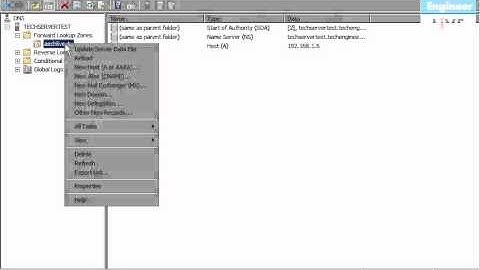 Install Stub Zone in DNS - Windows Server 2008