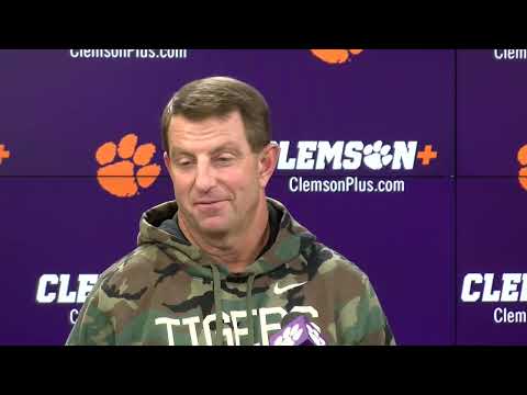 Dabo Swinney Talks Transfer Portal Kevin Kelly S Role James Franklin To Virginia Tech