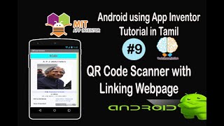 QR Code Scanner App with Linking Webpage in Tamil | Barcode Scanner | Android in Tamil | Tutorial #9