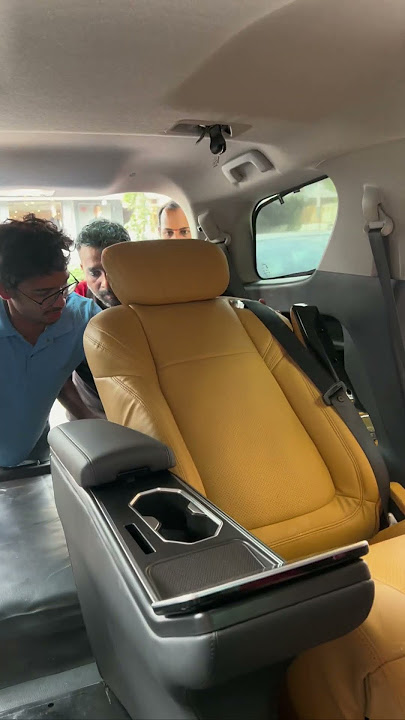 Fortuner x Maybach vibes 🔥 Recliner seats for ultimate luxury!