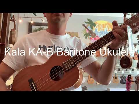 Kala KA-B Baritone Ukulele Demo/Review at Aloha City Ukes