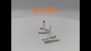 SVLEC 16A Crimp Contacts For Heavy Duty Connector match harting connector silver