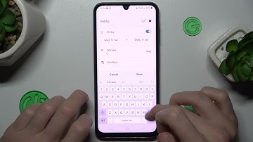 How to Add Event to Calendar on SAMSUNG Galaxy A25