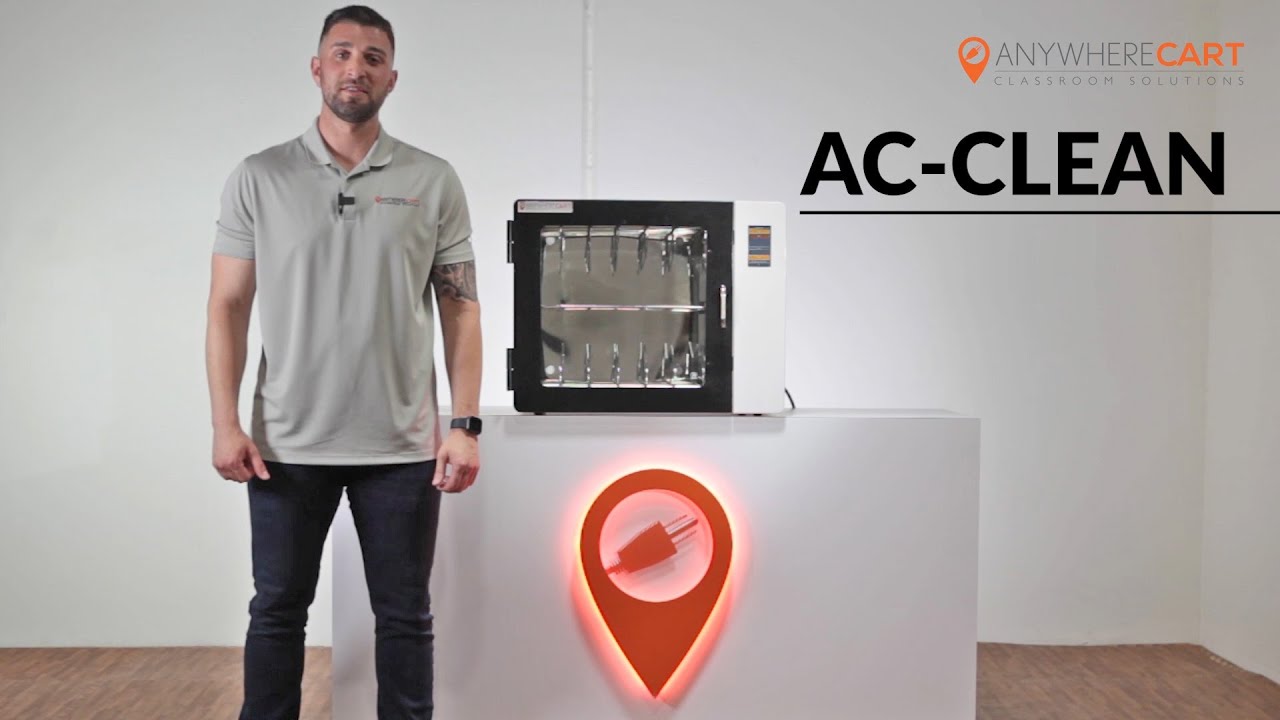 Anywhere Cart Classroom Solutions ACCLEAN UV Sanitization YouTube