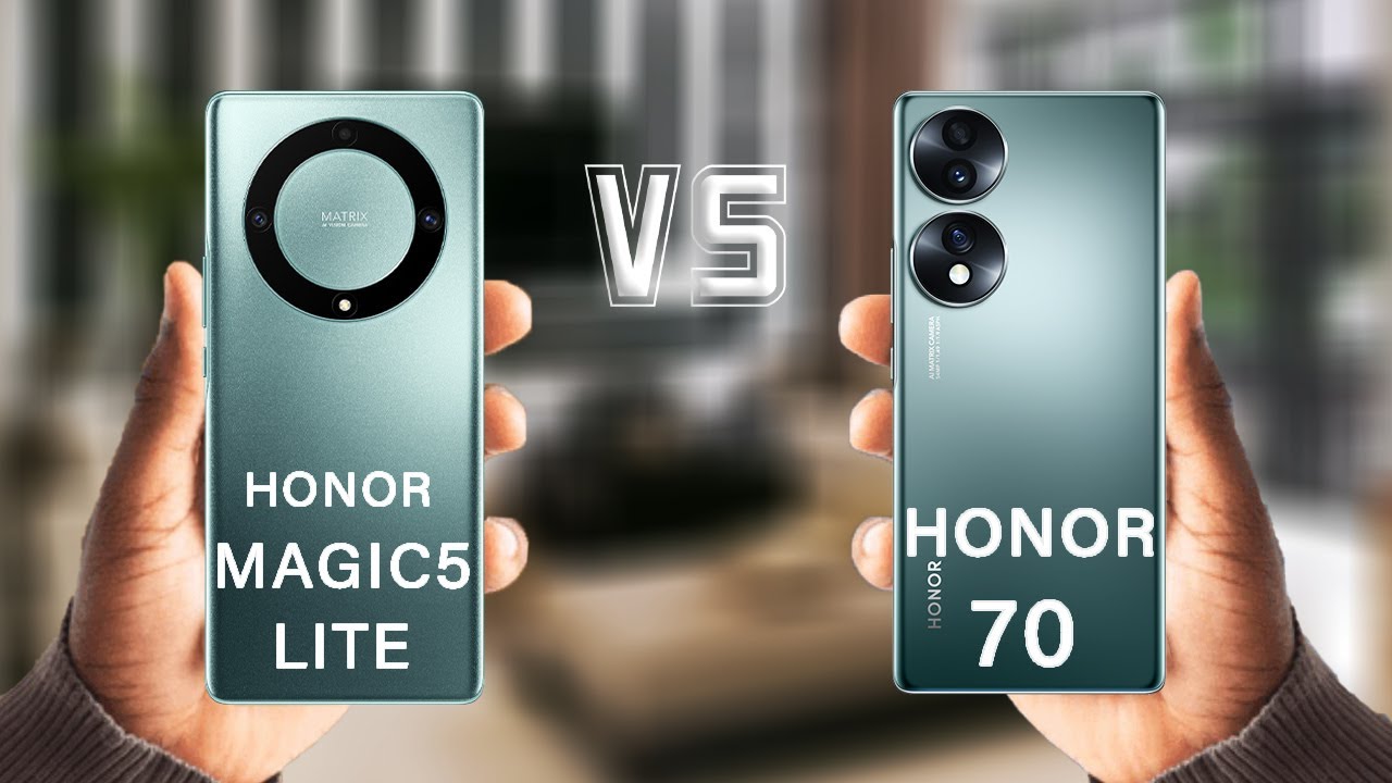 Honor Magic 5lite Vs Honor Magic 6 lite 