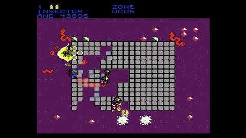 Insector Longplay (Arcade Game)