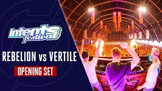 Rebelion vs Vertile at the Indoor Mainstage - Opening set - Intents Festival 2023