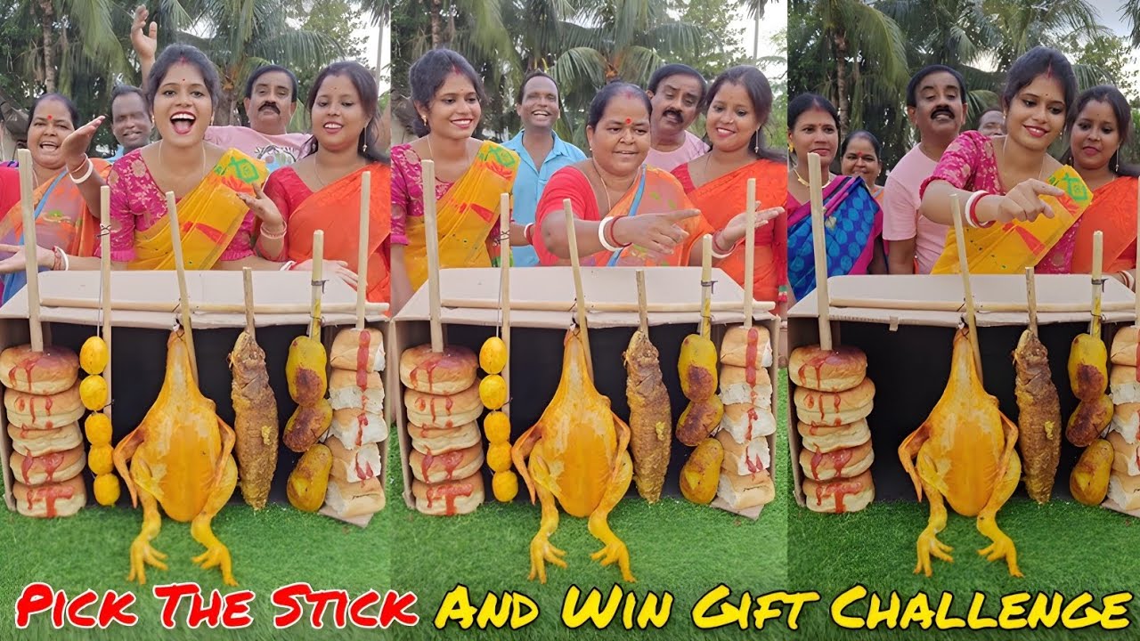 Pick The Stick And Win Gift Challenge 🎁| Seekh Challenge 🤔/ SK Challenge Video