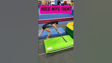 🤸‍♀️ Vault Drill 🤸‍♀️ Post Flight Shaping for Front Handspring