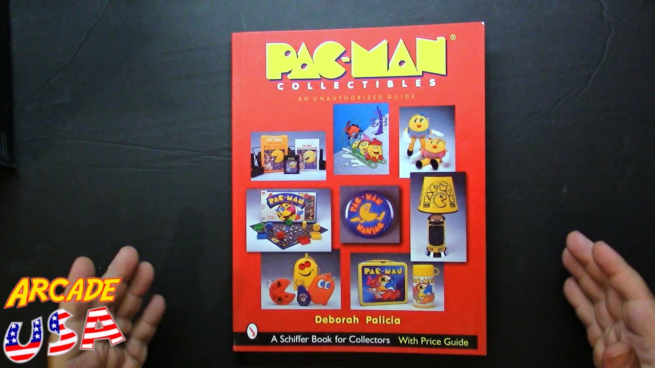 Pac Man Collectibles Unofficial Guide! (Shiffer Publishing) - YouTube
