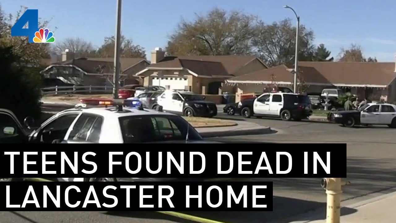 Two Teens Found Dead at House in Lancaster | NBCLA - YouTube