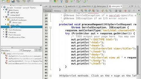 Servlet Context Set and get Parameter Basic Demo Part II...