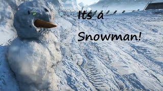 Battlefield 5 - Snowman!