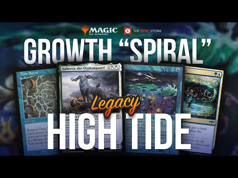 TAKE THAT TRINISPHERE! Kaheera Growth "Spiral" High Tide Storm Combo — Legacy | Magic: The Gathering