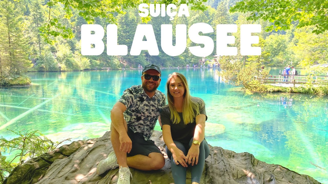 BLAUSEE - O LAGO MAIS AZUL DA SUÍÇA 🇨🇭