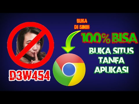 cara buka video d3w4s4 di google chrome🔥tanpa aplikasi tambahan