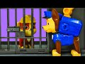 Paw Patrol oyuncakları - Chase ve Rubble hapishaneden kaçan suçluyu yakalıyorlar. Çocuk videoları
