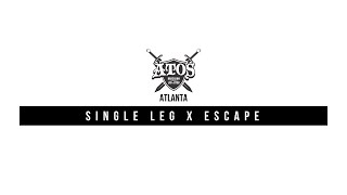 Single Leg X Escape to Leg Drag Or Berimbolo | Bruno Frazatto