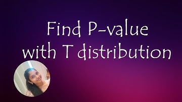 7.  P value with T distribution in 1 minute!#trending #satisfying