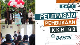 PELEPASAN KKM UNSERA 2022 DI KAMPUS DAN PEMBUKAAN KKM DI KECAMATAN BAROS