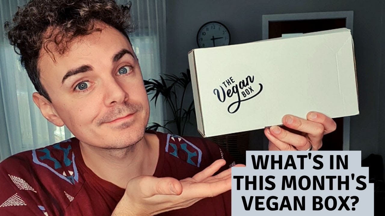 THE VEGAN BOX (Monthly Subscription Box) 2020 Unboxing   That Vegan Dad