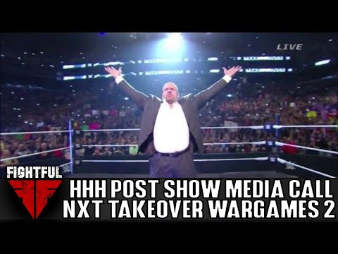 Triple H Post-NXT Takeover WarGames 2 Media Call: Matt Riddle, Bobby Fish Injury Update