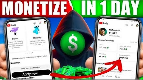 Video Channel Monetize Kaise Kare | How To Monetize Youtube Channel 🤑 | Techyogesh