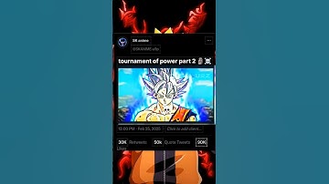 Tournament of Power Part 2 🗿☠️#anime #shorts #youtuber