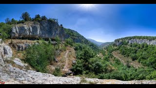 Крым поход в Байдарскую долину по каньону реки Узунджа. Горный Крым 2021