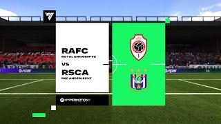 ROYAL ANTWERP FC vs RSC ANDERLECHT | Belgium: Jupiler Pro League | FC 26 | gameplay