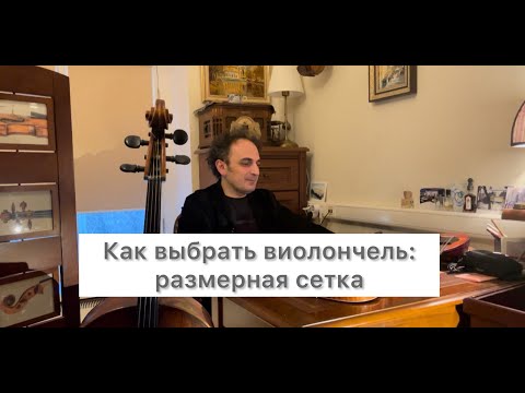Как выбрать виолончель? Размерная сетка