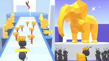 Tiny Run 3D - Gameplay Walkthrough Levels 12-27 (Android/iOS)