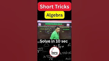 🚀 Quadratic  Amazing Short Trick | Crack JEE Main & NIMCET in Seconds | INPS Classes