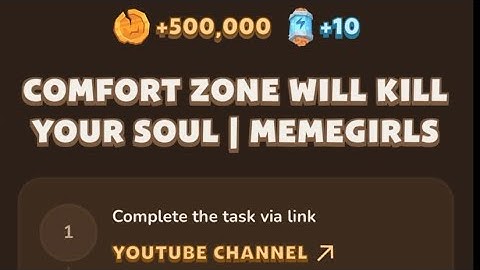 MemeFi YouTube video code today 7 September | MemeFi YouTube video secret code today | #crypto