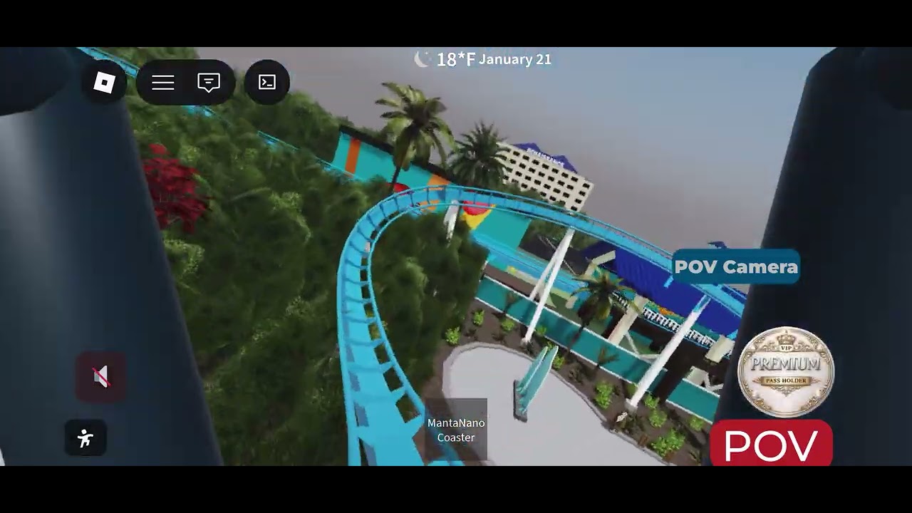 Roblox SeaWorld Orlando Pipeline The Surf Coaster 2026