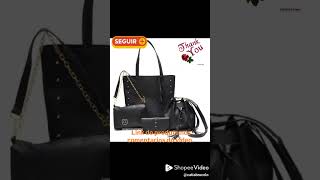 Kit com 4 bolsas Feminina. #shopee #bolsafeminina https://s.shopee.com.br/6fdlxTNEOy